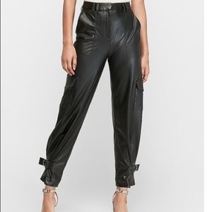 High waisted Leather Pants